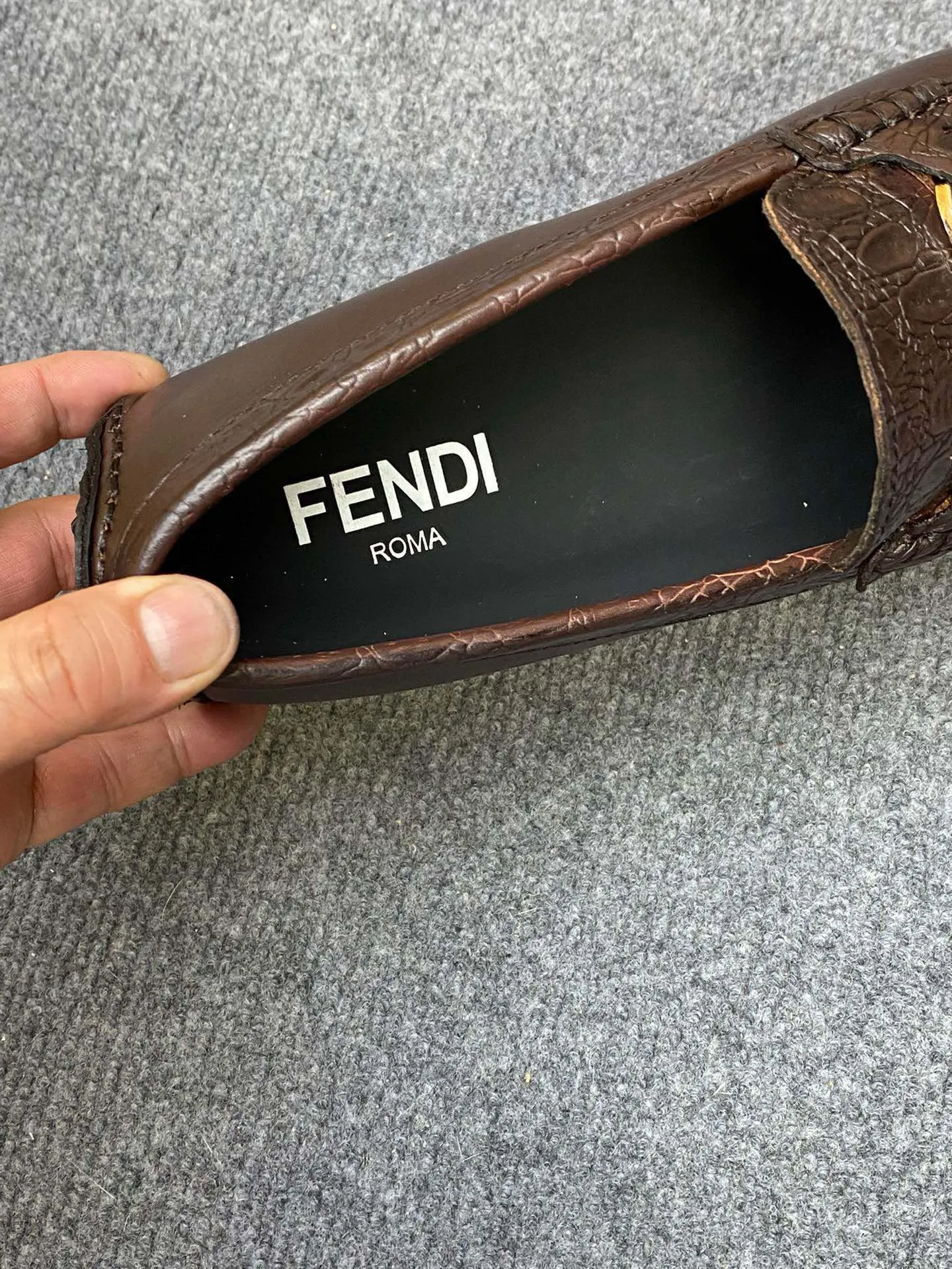 Men's Men's Shoes Men's Men's Shoes 💰700FENDI Fendi Men's Shoes are breathable and comfortable. Original development. Counters copy one to one. Imported cowhide. Niuri. 38 to 44. (can be ordered at 45.46. No returns or exchanges)